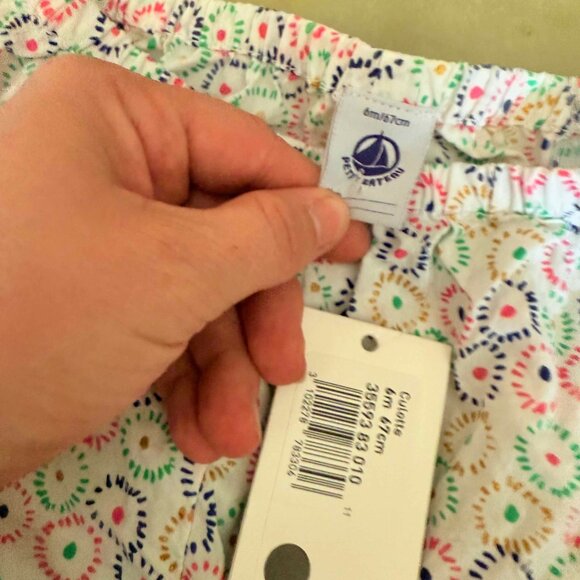 Brand new short bloomer PETIT BATEAU 6 months - Picture 3 of 3